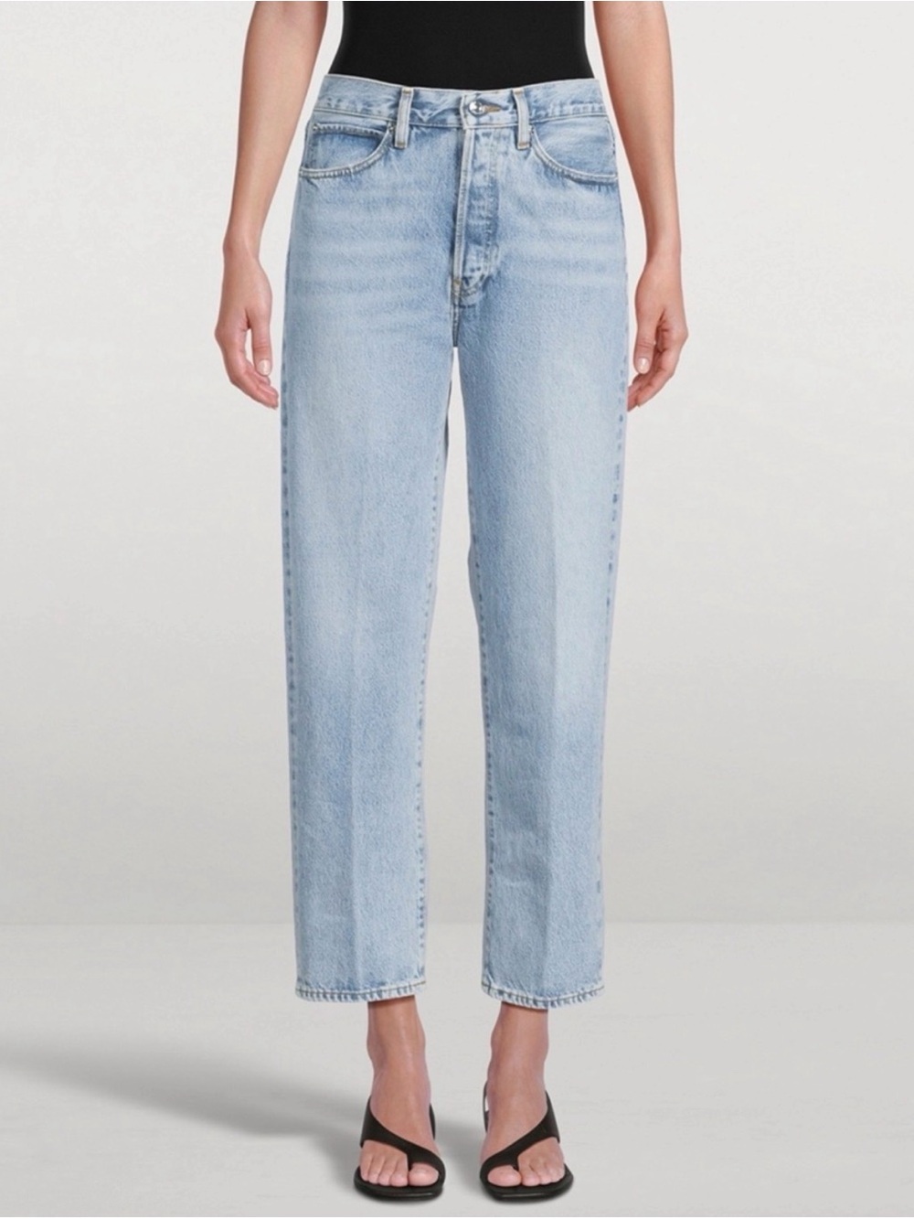FRAME The Vertical Crop Jean in Scheme